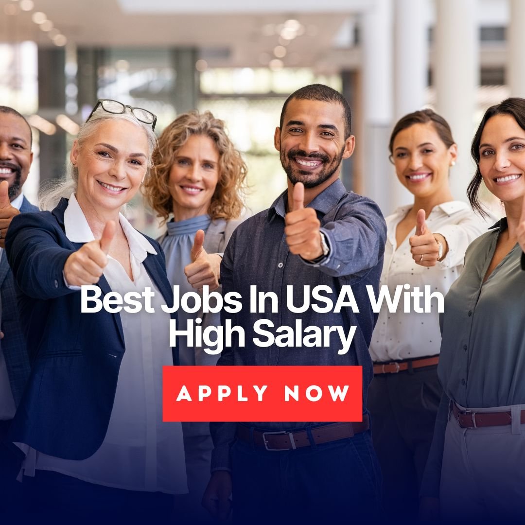 Best Jobs In USA With High Salary